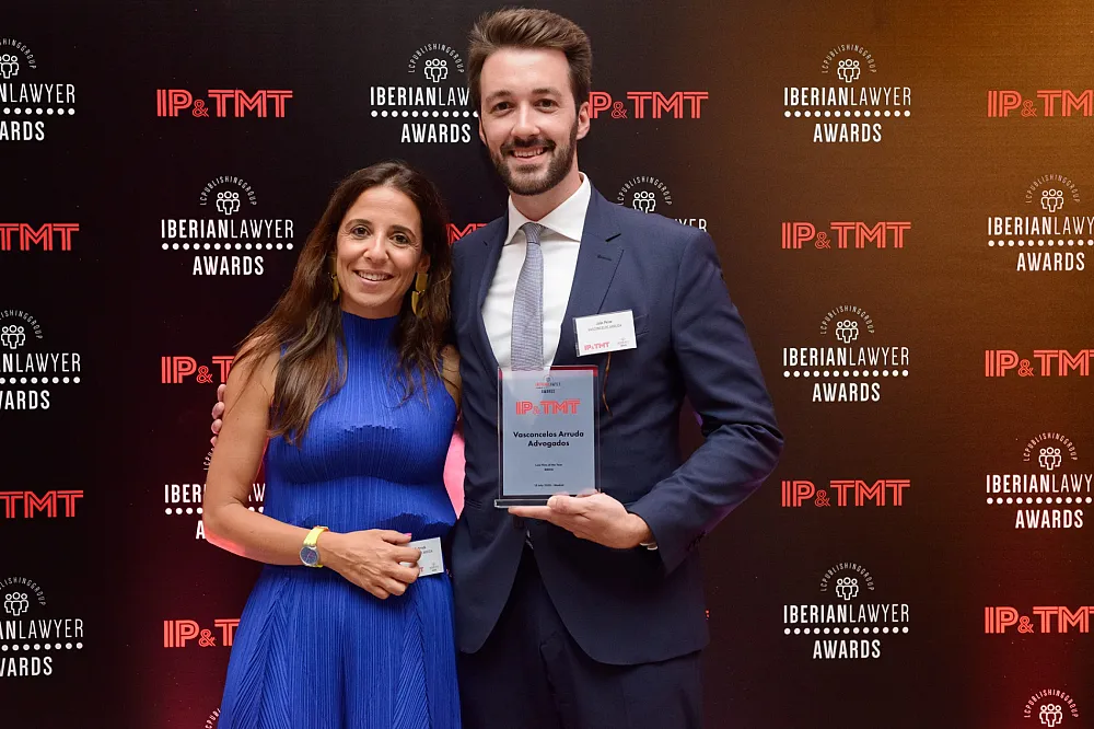 Vasconcelos Arruda Advogados awarded 2 prizes "Iberian Lawyer IP & TMT Awards 2023"